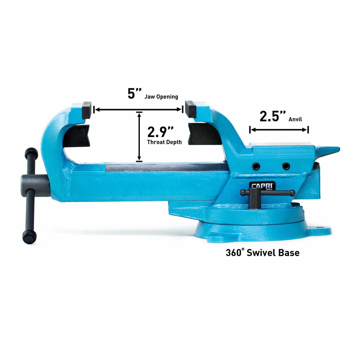Ultimate Grip Forged Steel Bench Vises, 4"