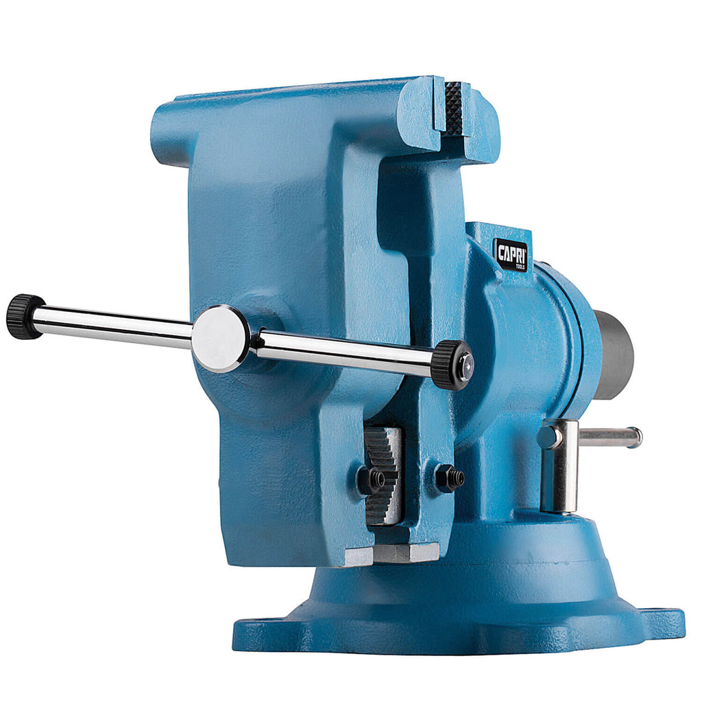 Rotating Head and Base Bench Vise, 5"