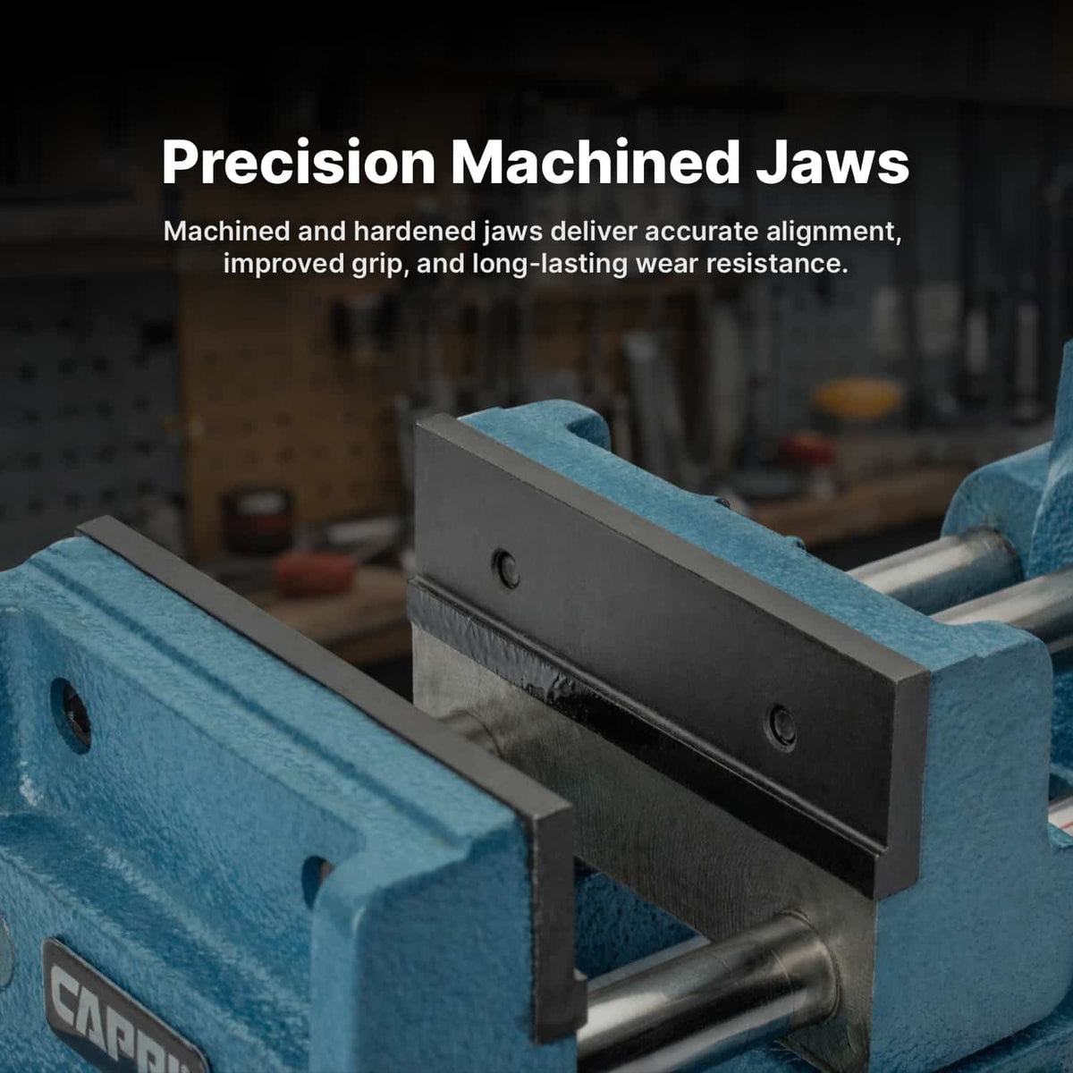 Cam-Action Drill Press Vise, 4"