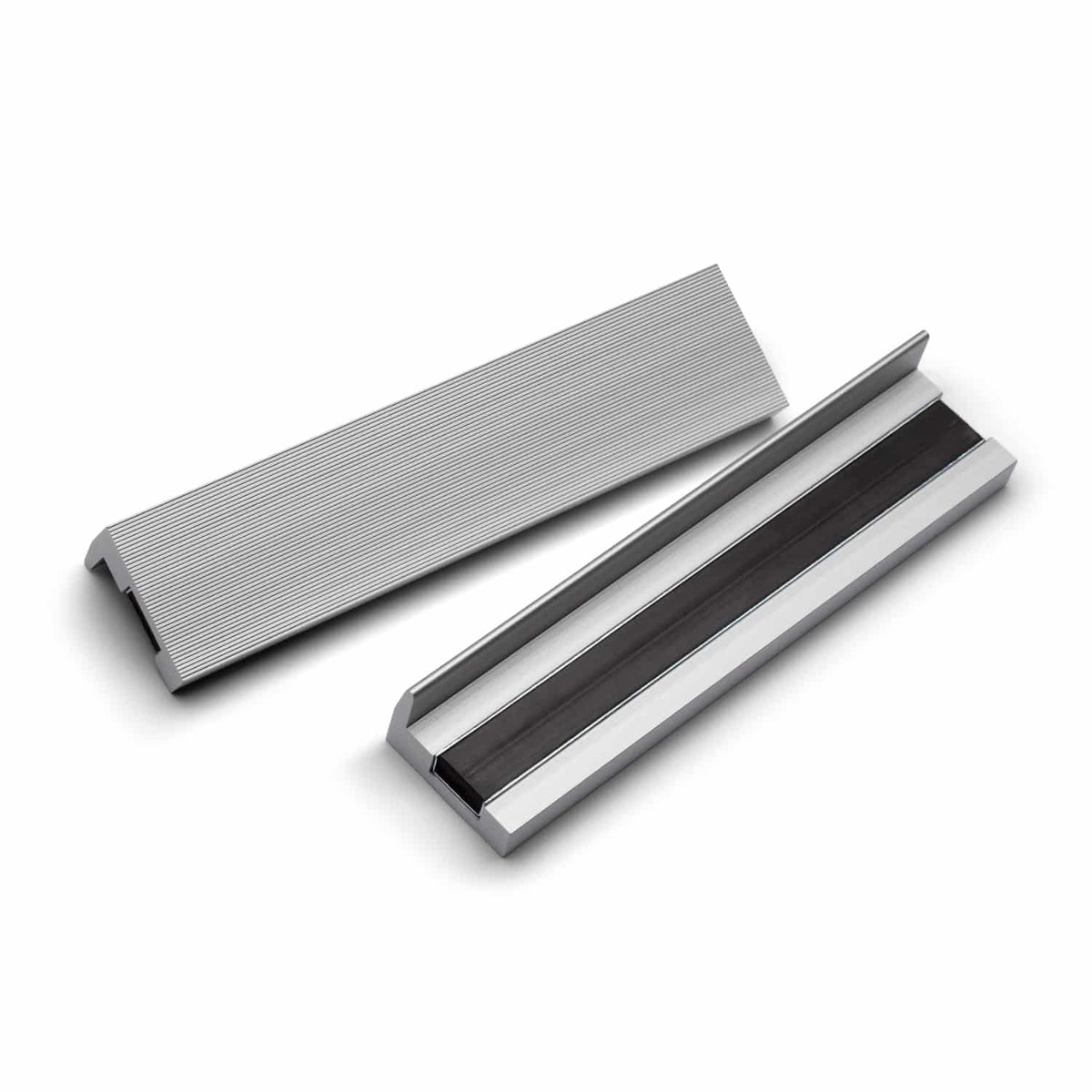 Magnetic Vise Jaw Caps Pairs, Aluminum