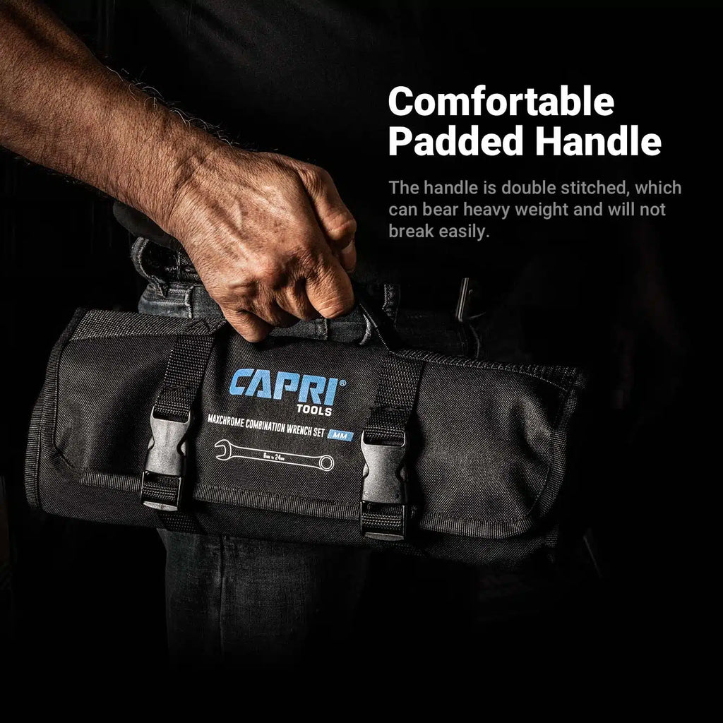 Canvas Wrench Pouch , Metric, 6- 24 mm, 19 Slots
