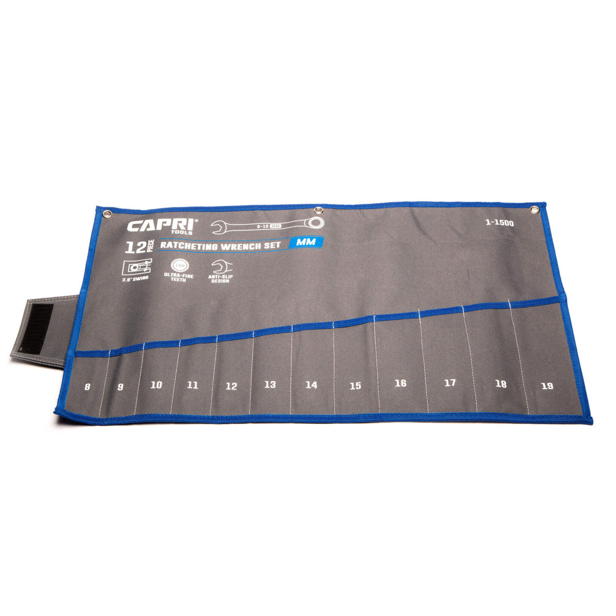 Wrench Roll Up Pouch, Metric