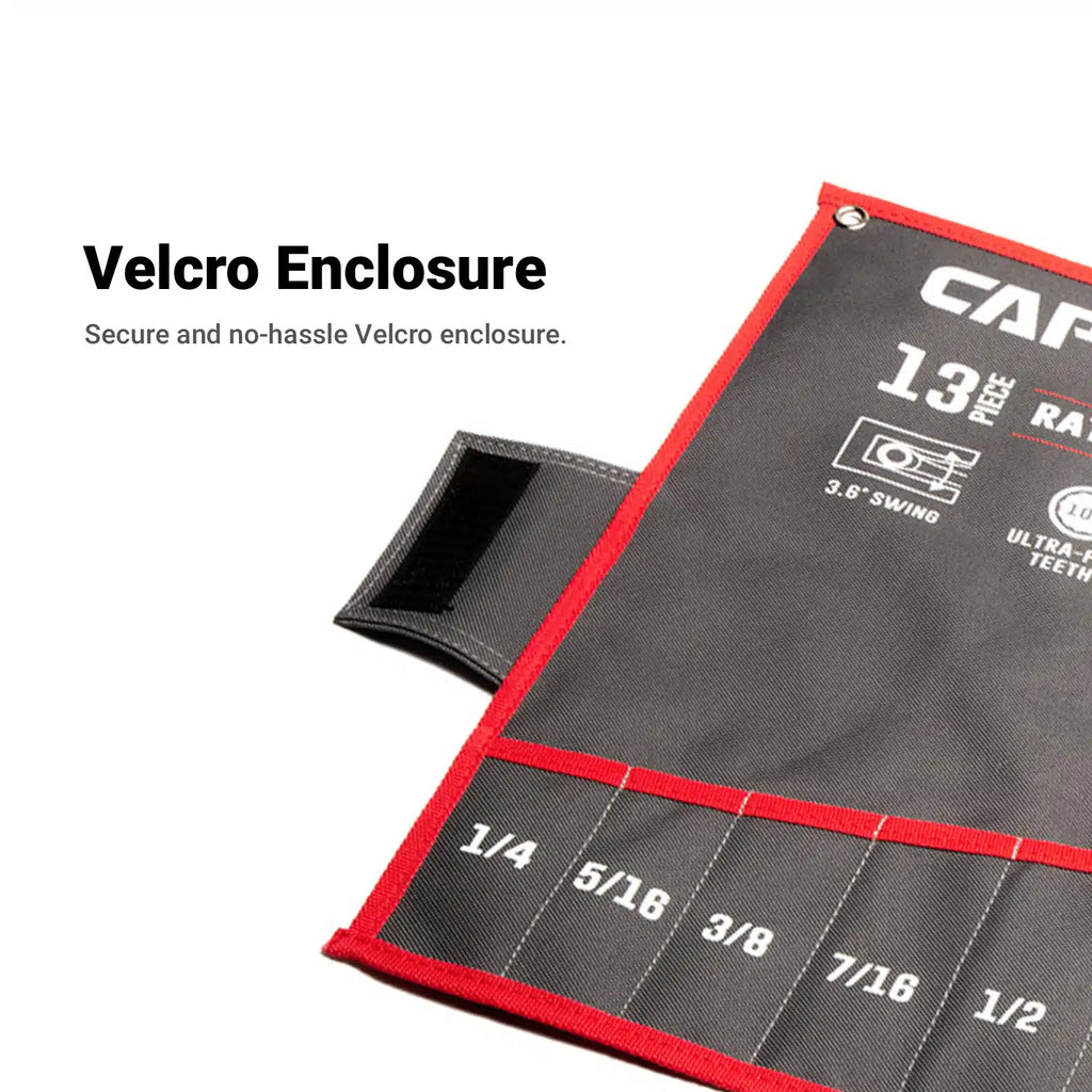 Wrench Roll Up Pouch, SAE