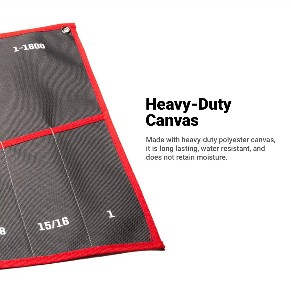 Wrench Roll Up Pouch, SAE