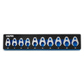 10-Piece 3/8" Drive 6-Point Metric Crowfoot Wrench Set (10-19 mm) Mechanics Tray