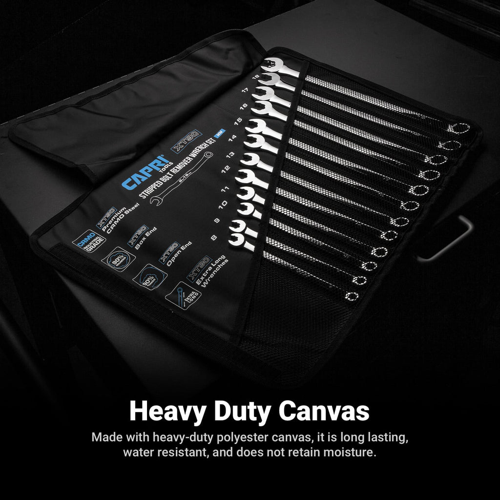 WaveDrive Pro Wrench Pouch, 8-19 mm Pouch, Metric