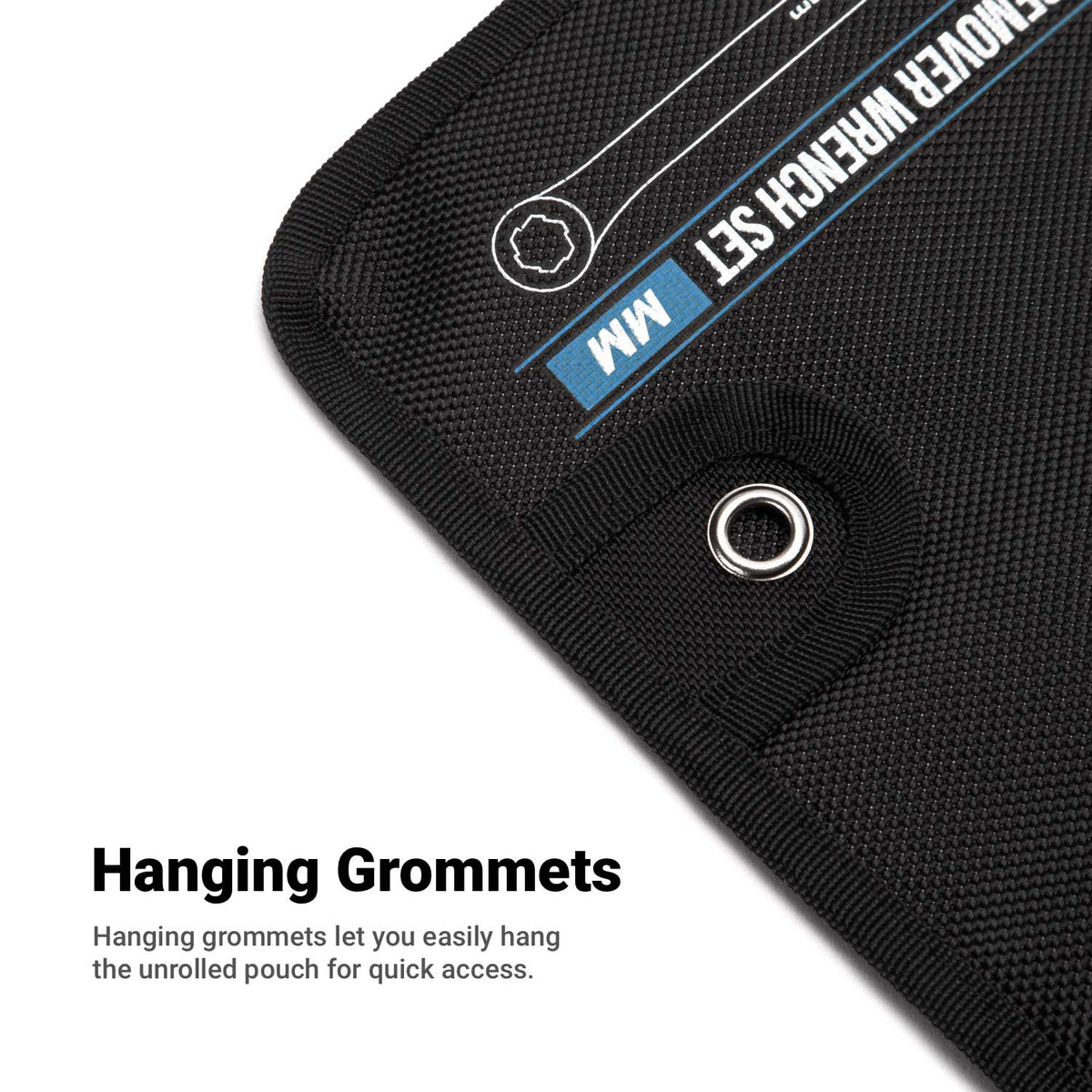 WaveDrive Pro Wrench Pouch, 8-19 mm Pouch, Metric