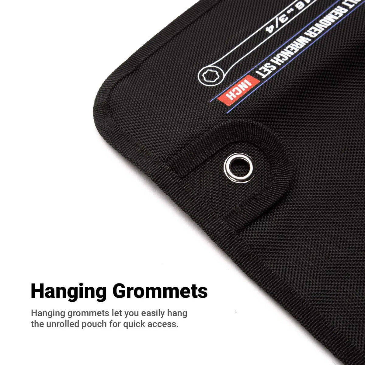 WaveDrive Pro Wrench Pouch, 5/16 to 3/4 in., SAE
