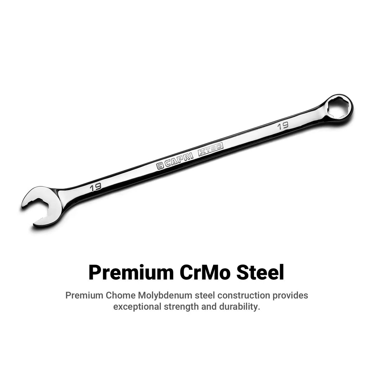 WaveDrive Pro Combination Wrench Set with Mechanic's Tray, 5/16"-3/4", SAE