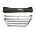 Double Box End Wrench Set, Metric, 8-19 mm