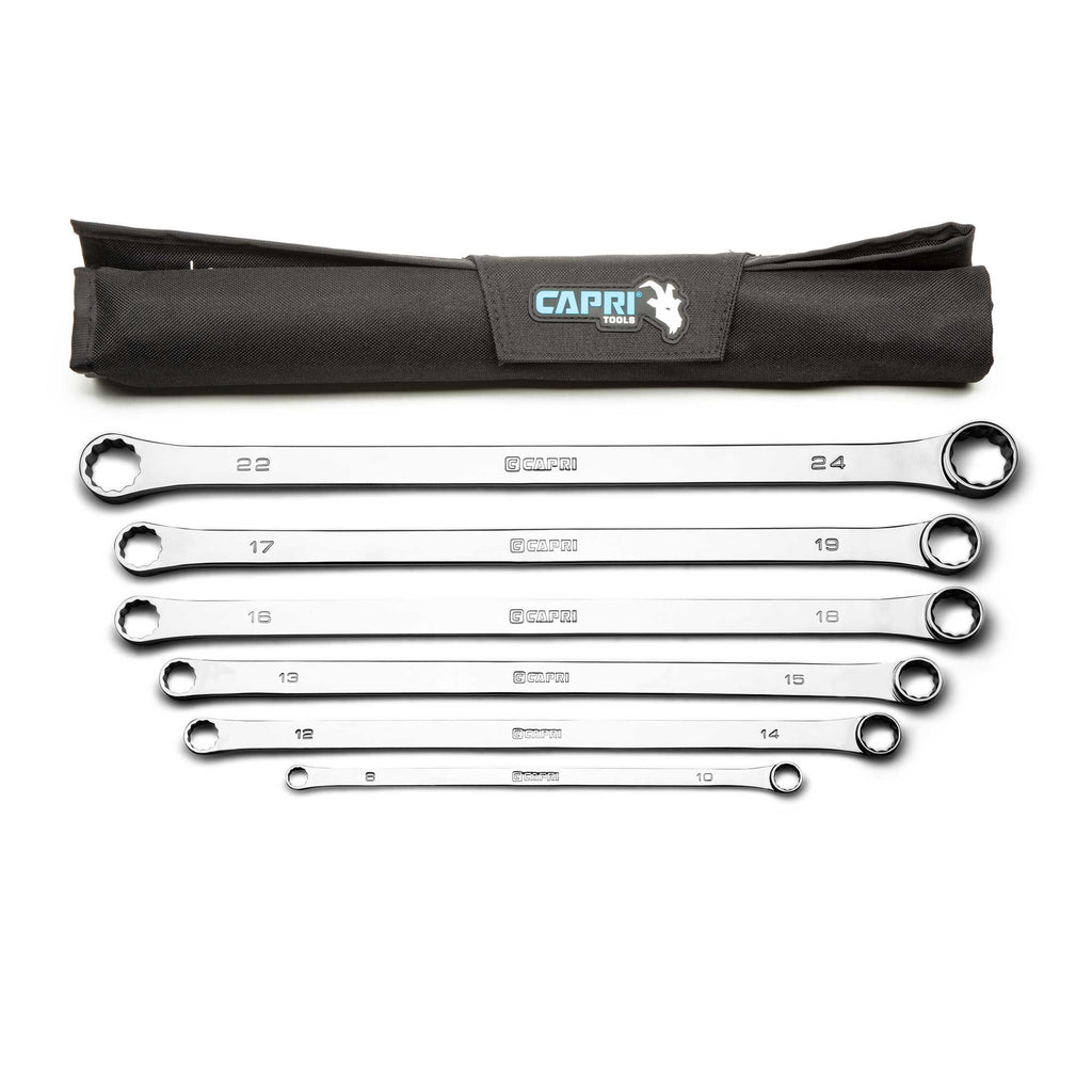 Double Box End Wrench Set, Metric, 8-24 mm