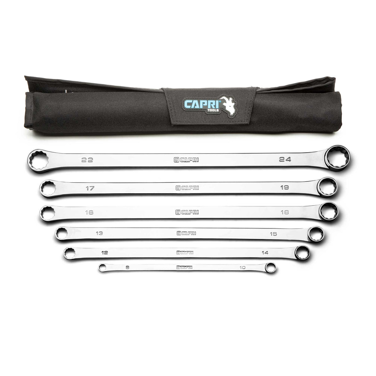 Double Box End Wrench Set, Metric, 8-24 mm