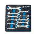 MaxChrome Master Mini Wrenches Set, 11-Piece, Metric and SAE