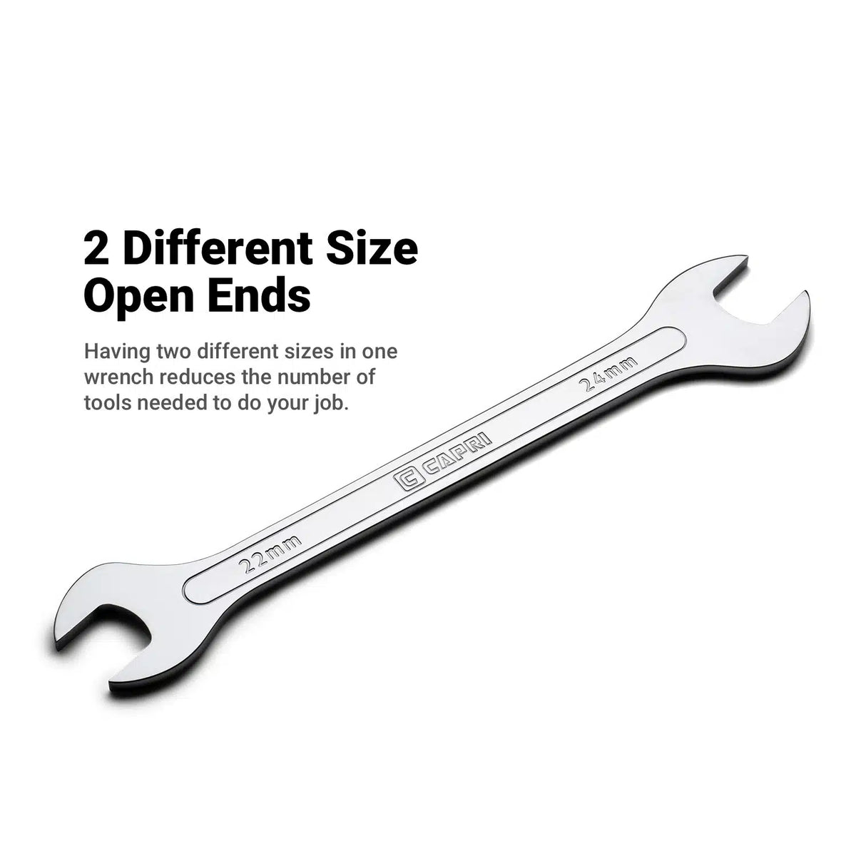 Super Thin 13-Piece Metric Wrench Set with Mechanics Tray