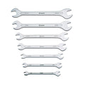 MaxChrome Super Thin Flat Wrenches, 7-Piece, Metric