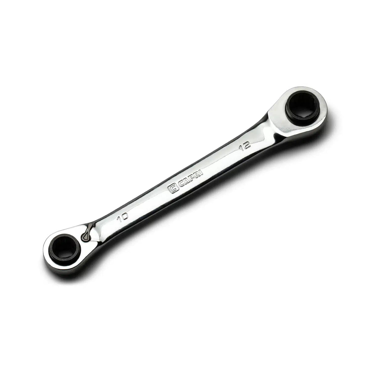 4-in-1 Reversible Box End Ratchet Wrenches, Metric