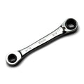 4-in-1 Reversible Box End Ratchet Wrenches, SAE