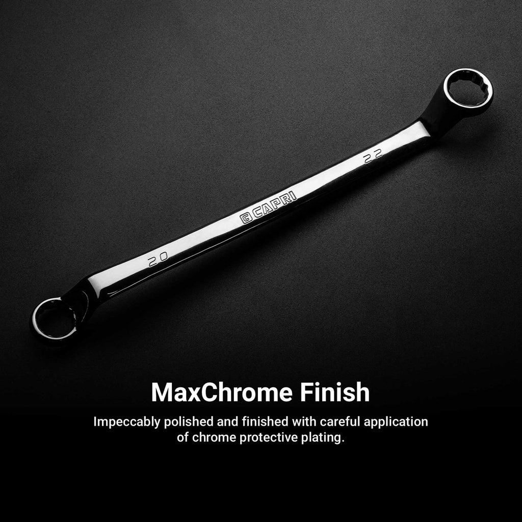 75-Degree Offset Double Box End Wrenches, Metric
