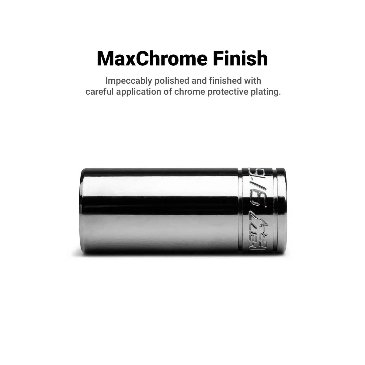 1/4" Drive Deep Chrome Sockets, 6-Point, SAE