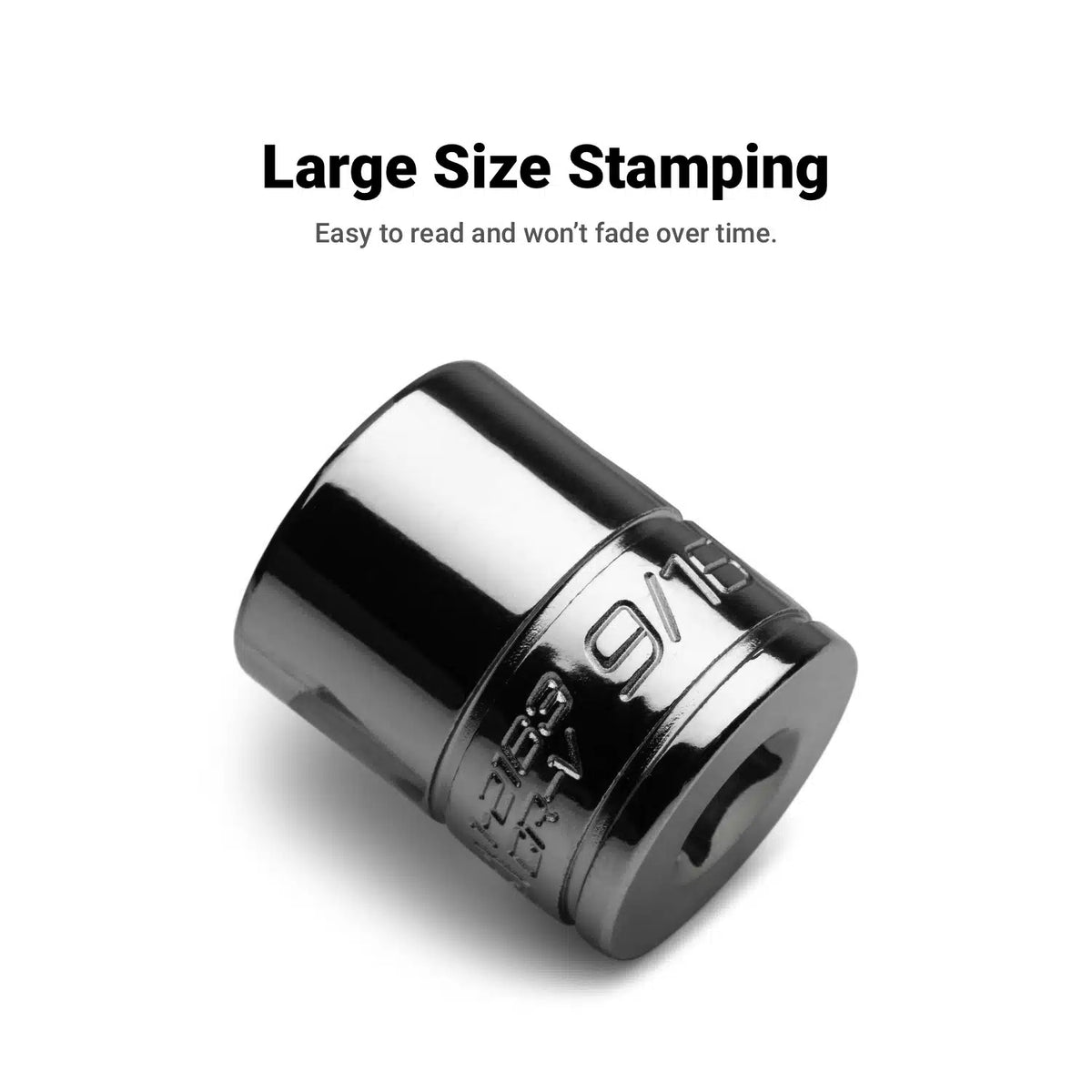1/4" Drive Shallow Chrome Sockets, 6-Point, SAE