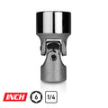 1/4" Drive Universal Sockets, 6-Point, SAE