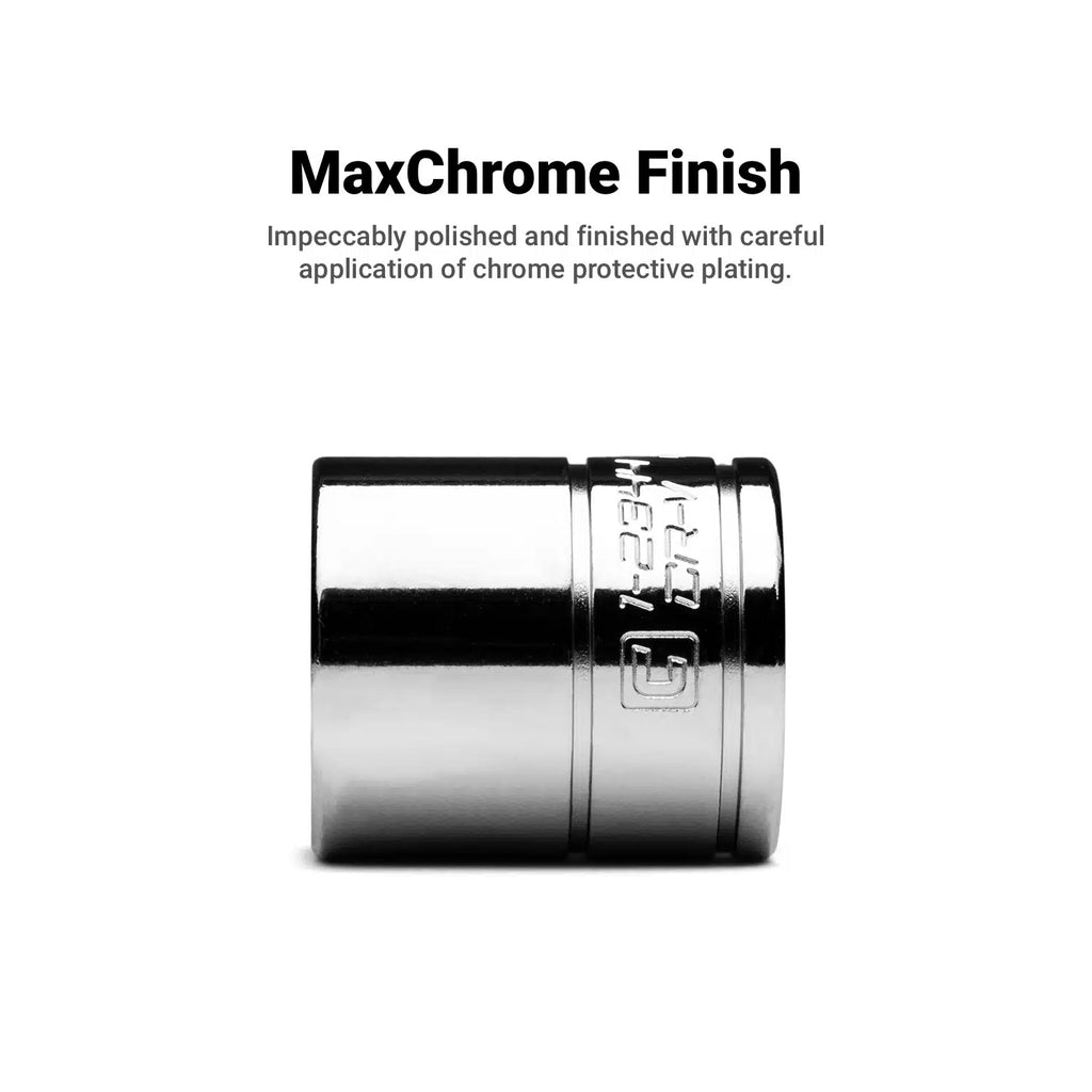 3/8" Drive Shallow and Deep Chrome Socket Set, 6-Point, 5/16-1", 24-Piece