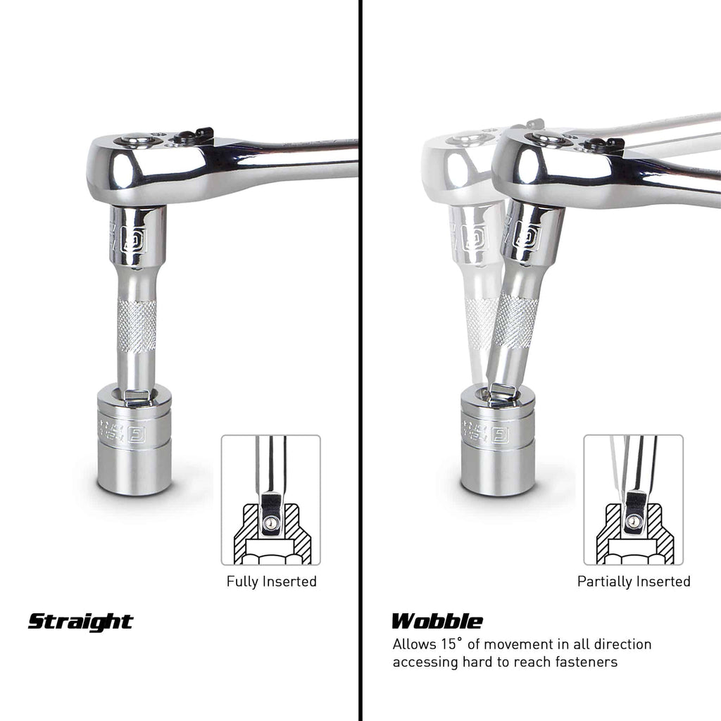 3/8" Drive Wobble Plus Extension Bars