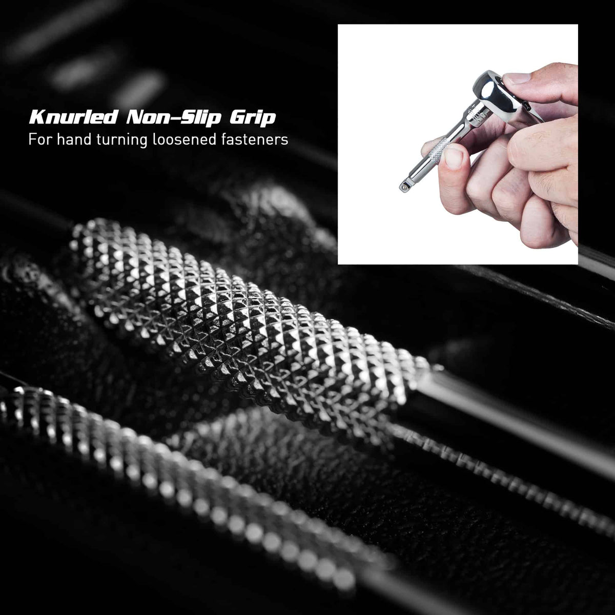 3/8" Drive Wobble Plus Extension Bars