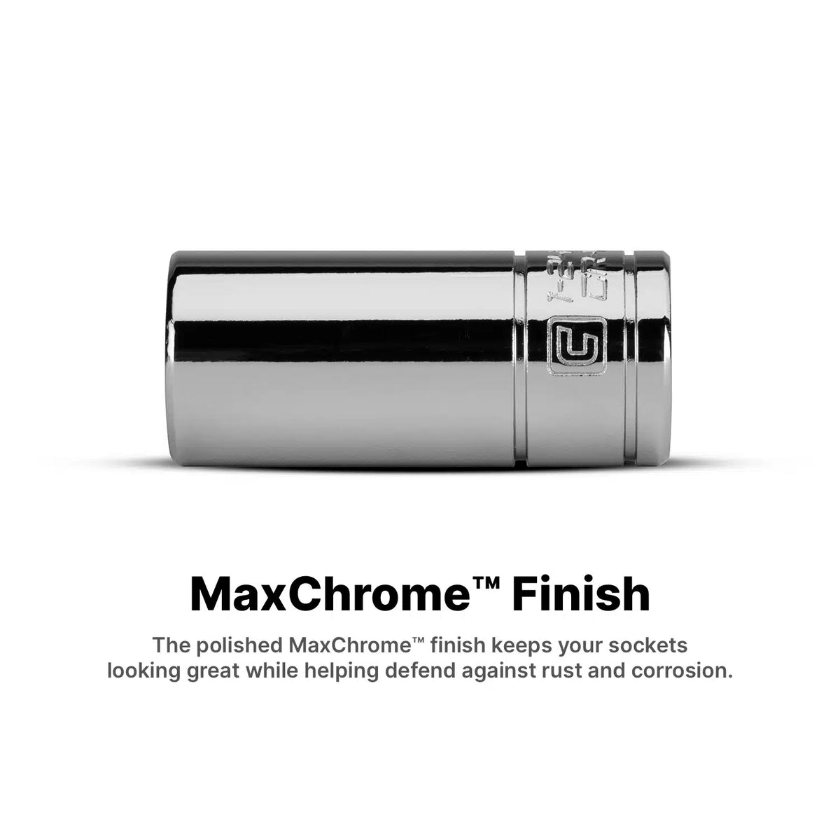 3/8" Drive 6-Point Semi-Deep Chrome Socket Set, 1/4"-1"