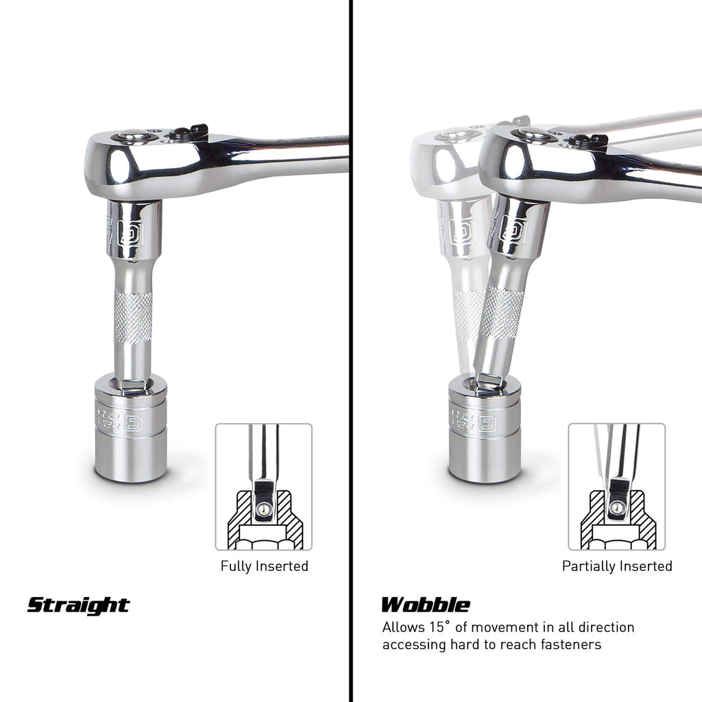 1/2" Drive Wobble Plus Extension Bars