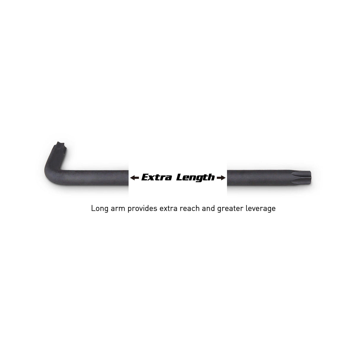 Hex Key Wrench Set, Ballpoint, Long Arm, Star
