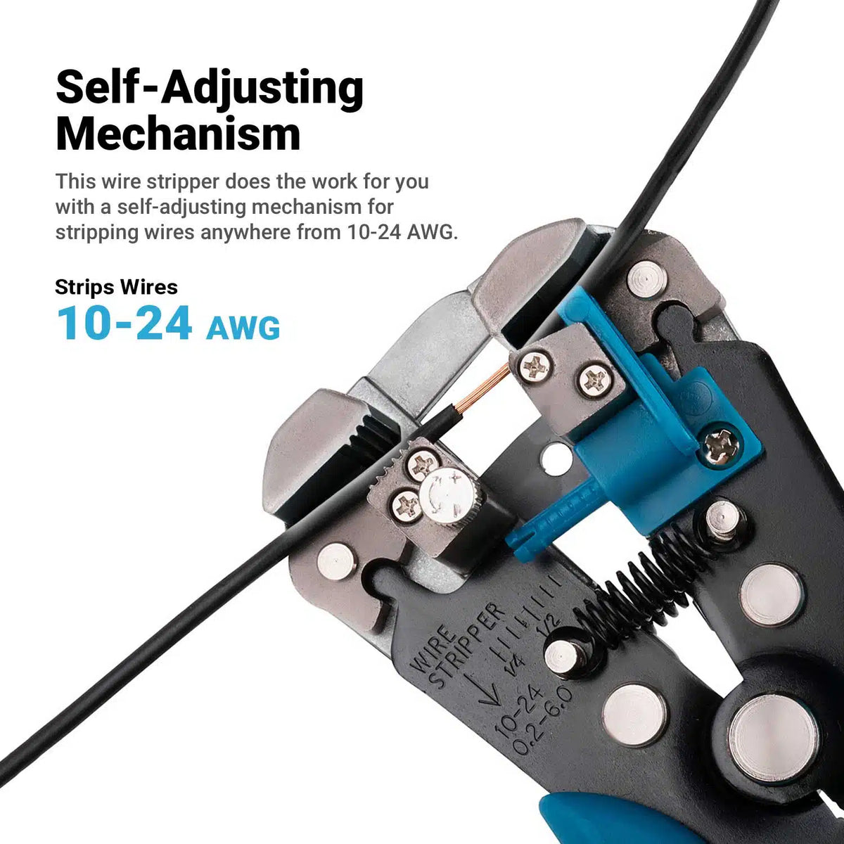 Self Adjusting Wire Stripper