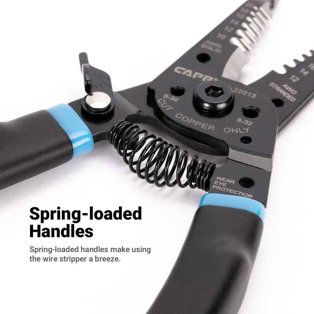 Precision Wire Stripper with Wire Cutter