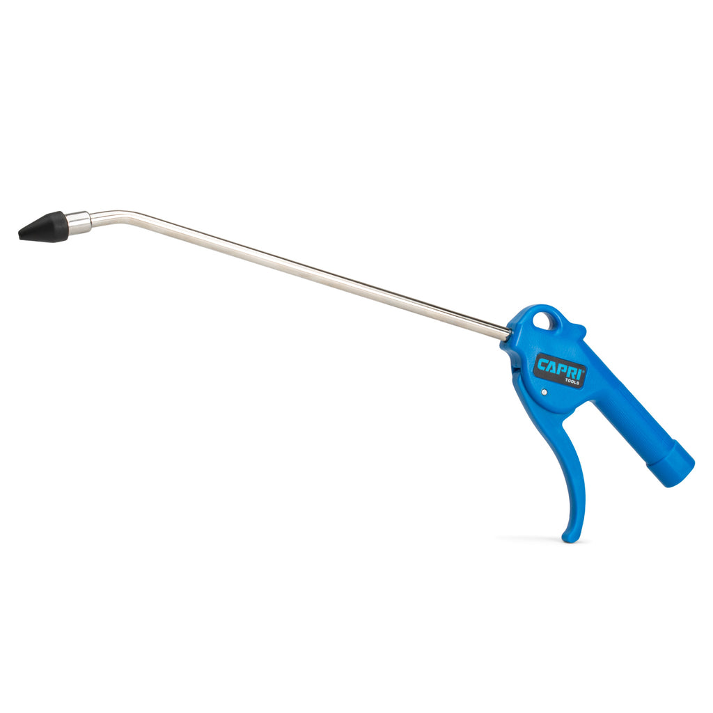 12-in Air Blow Gun with Rubber Tip, Blue