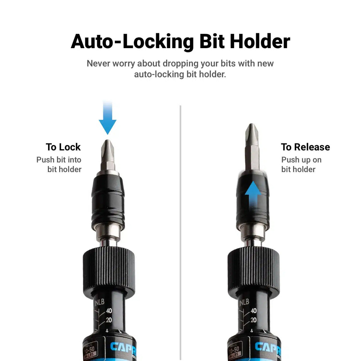 10 to 50 Inch Pound Torque Screwdriver Set