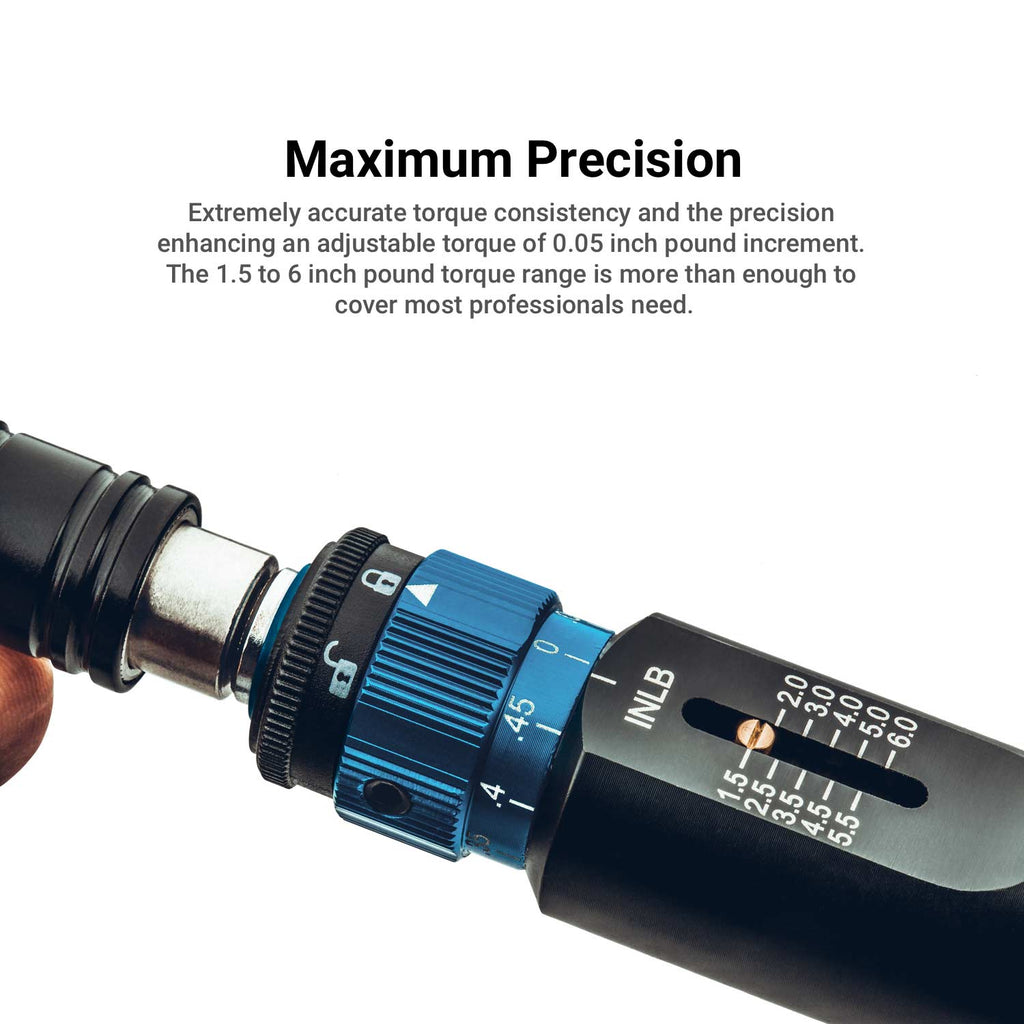 1.5 to 6 Inch Pound Torque Screwdriver Set