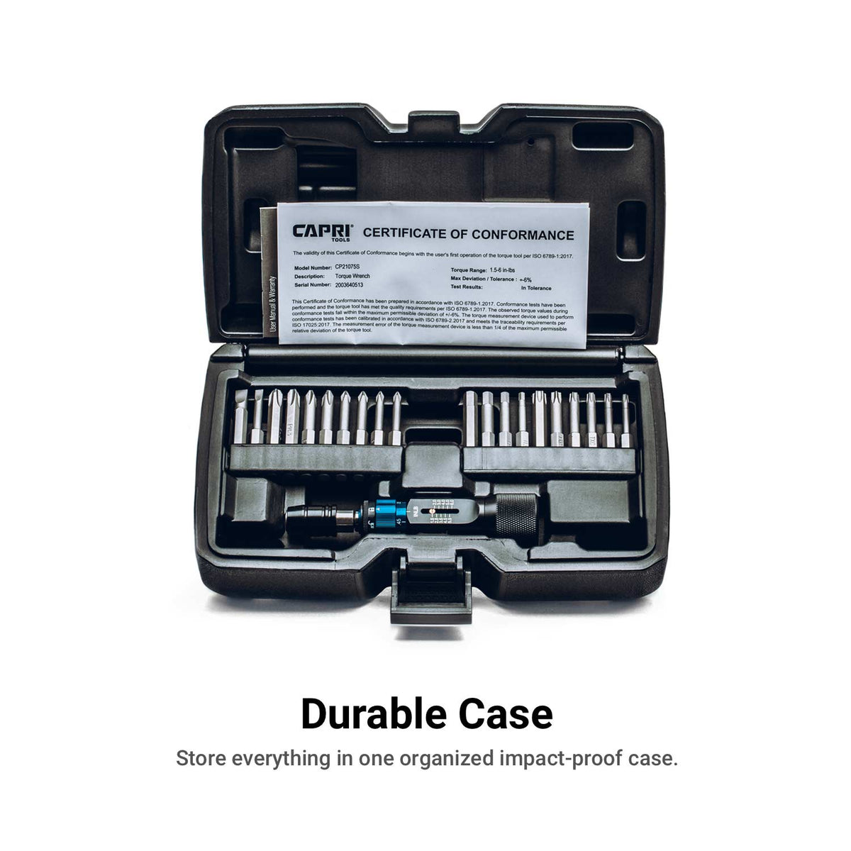 1.5 to 6 Inch Pound Torque Screwdriver Set