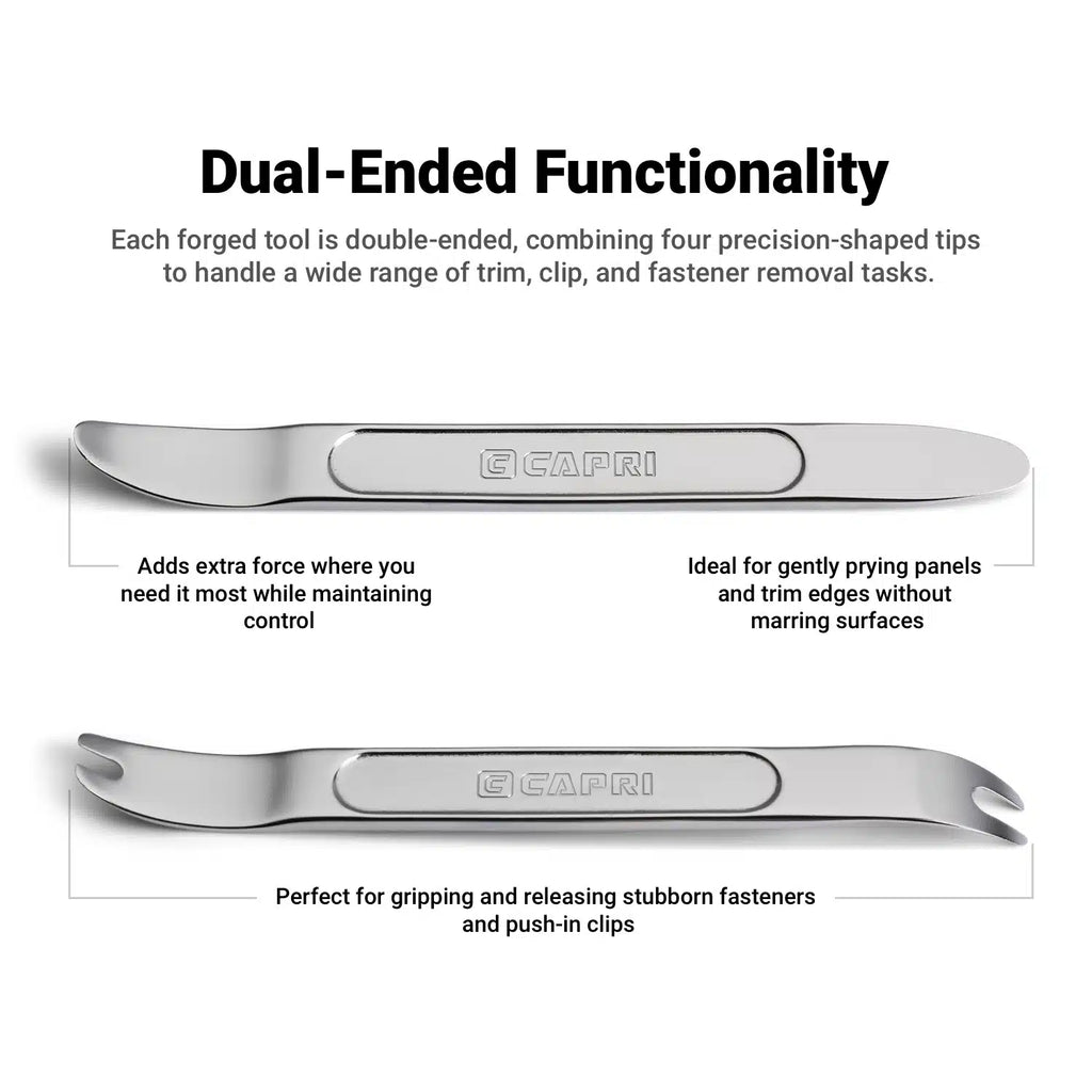 Auto Trim Removal Set, Forged Metal for Extra Leverage