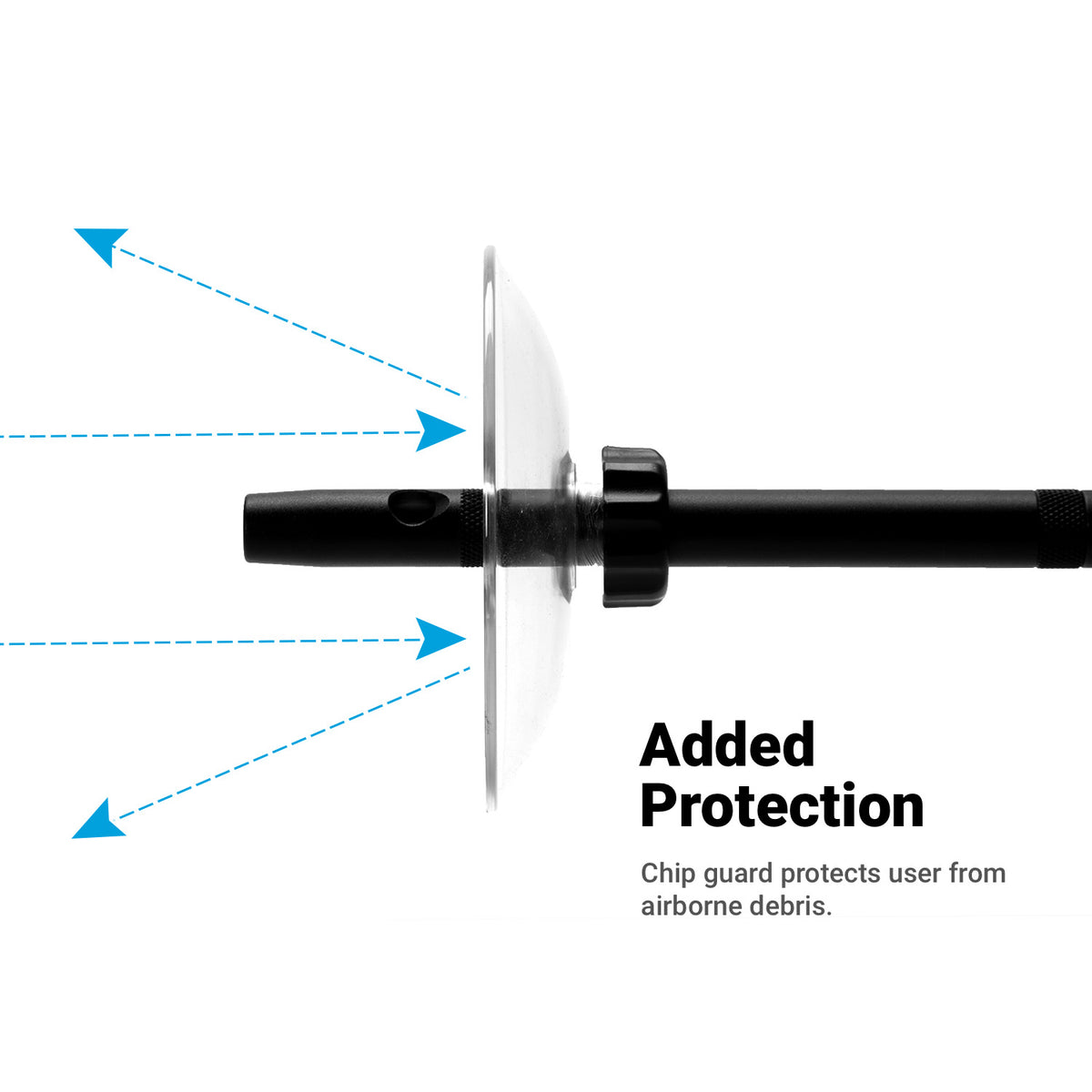 Chip Guard for Air Blow Gun