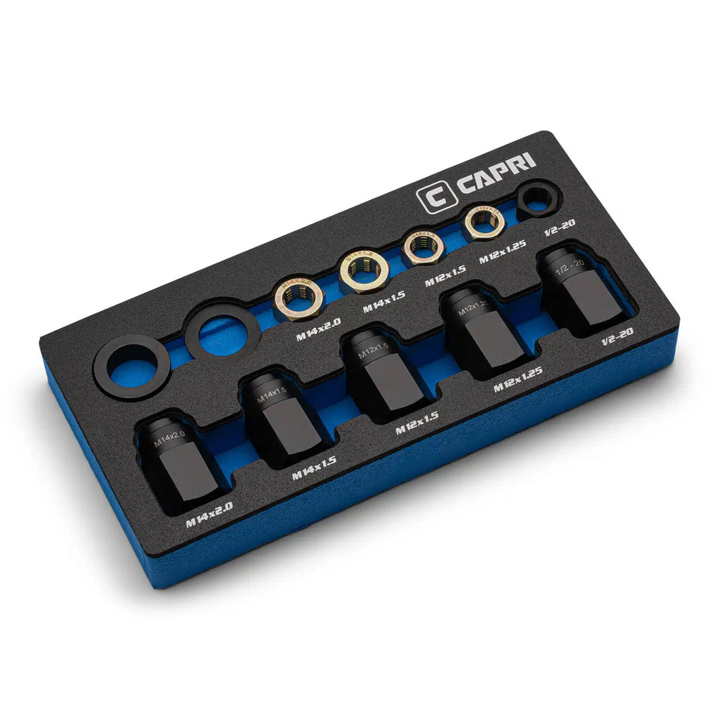 12-Piece Wheel Stud Installer Kit with Mechanics Tray
