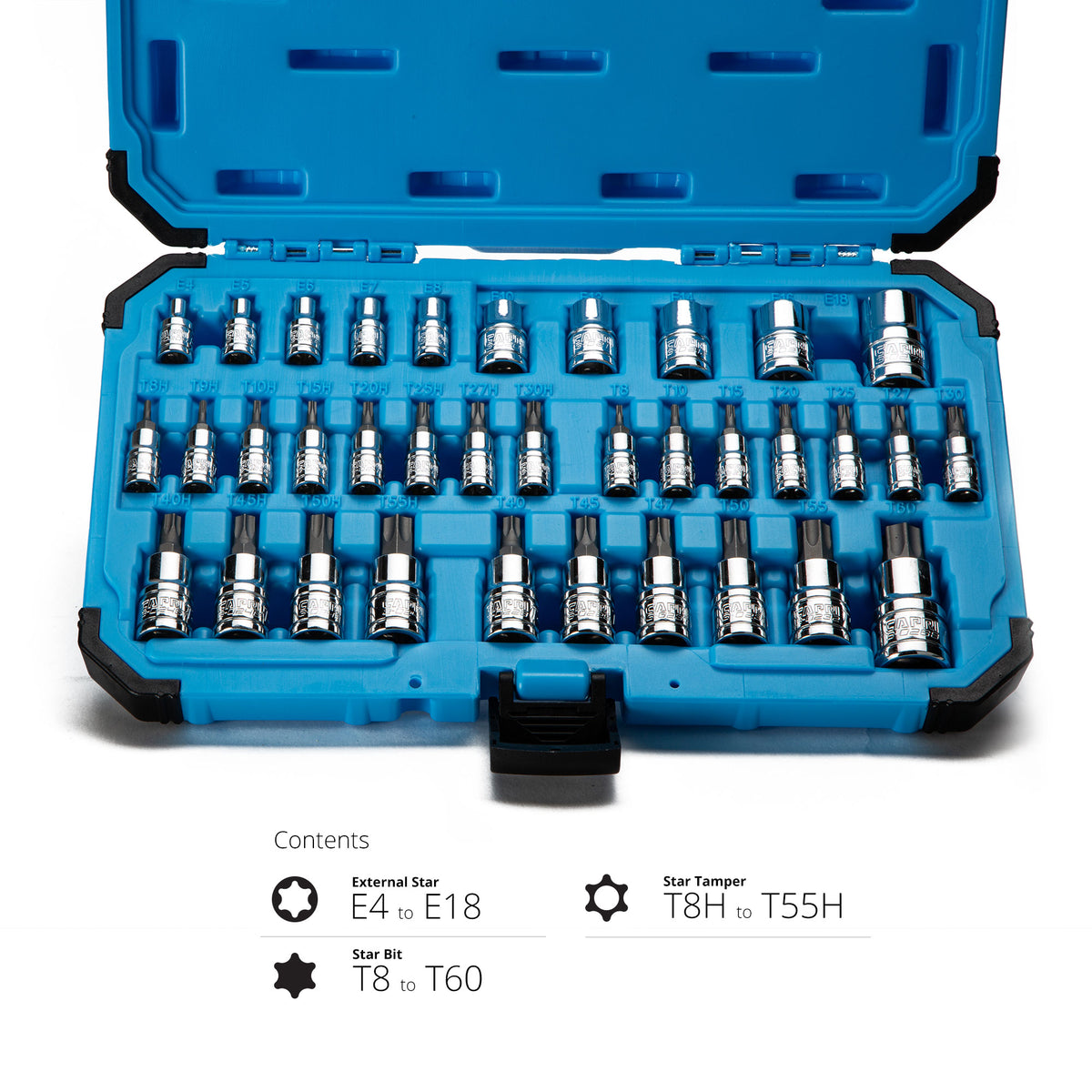 Star Bit Socket Set, 35-Piece