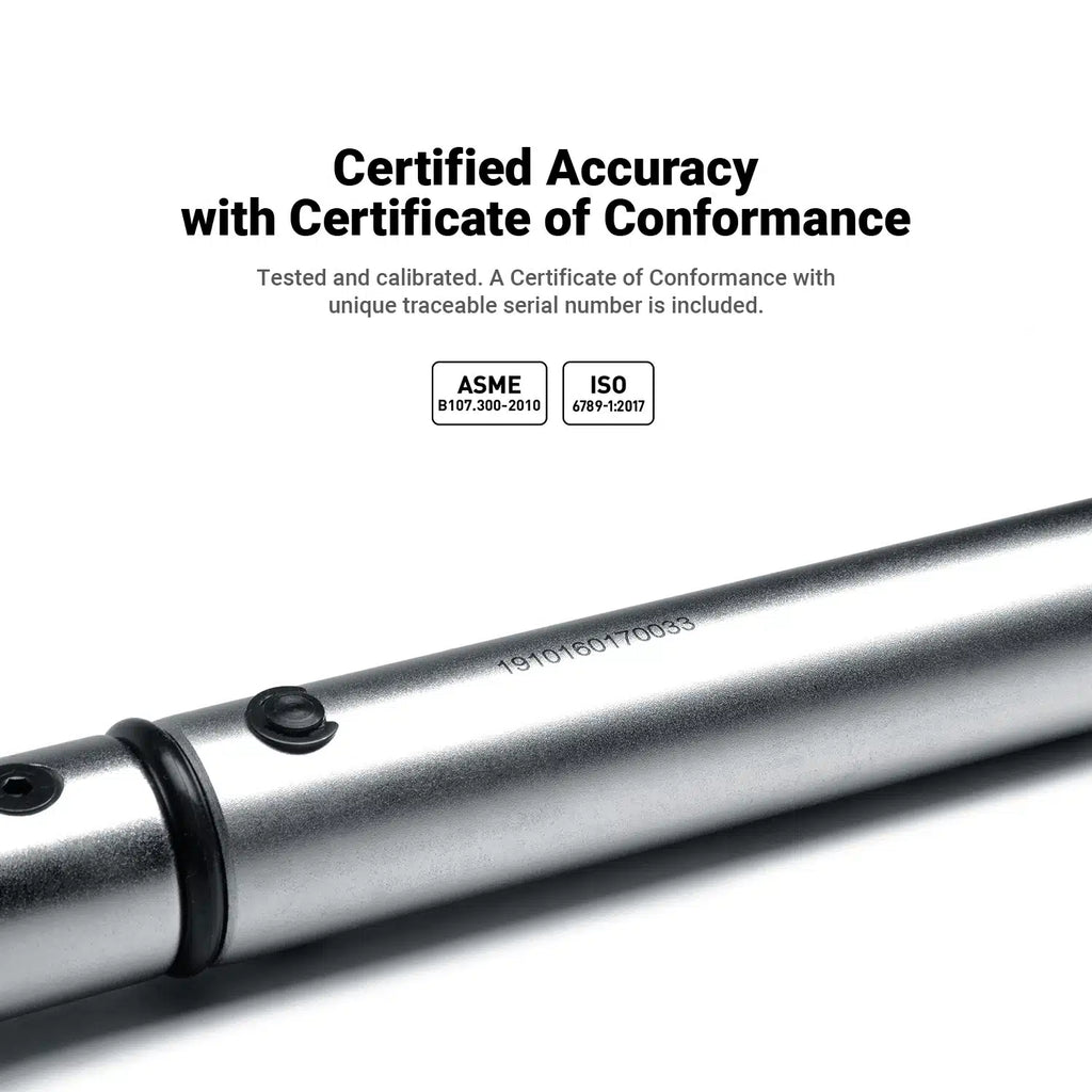1/2" Drive Industrial Torque Wrench 50-250 ft-lbs.