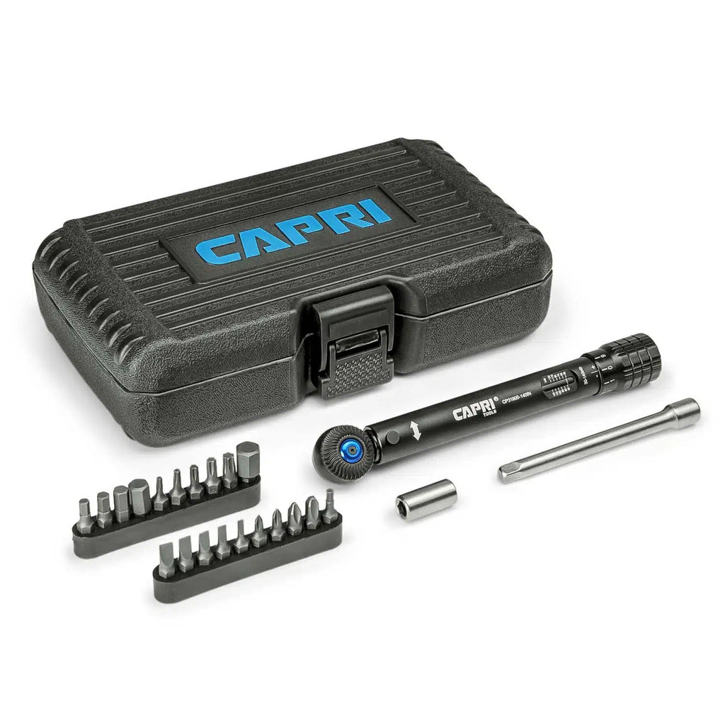 1/4" Drive Mini Torque Wrench Set, 30-140 in-lb