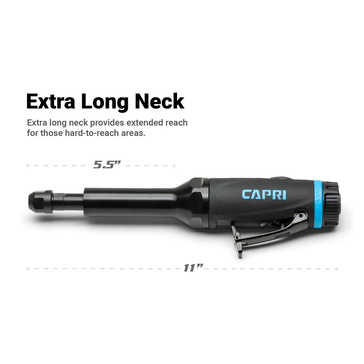 1.0 HP 5.5" Straight Die Grinder