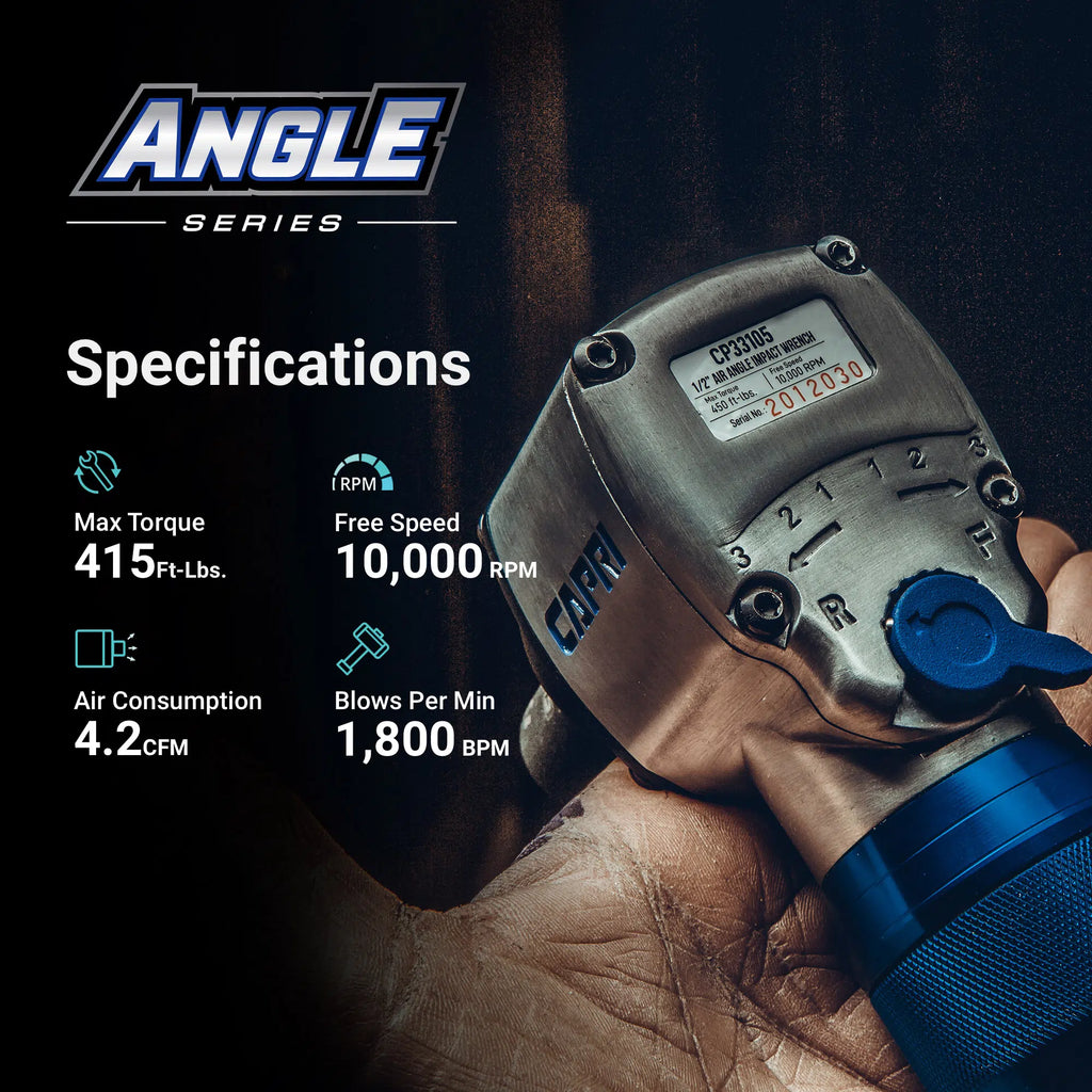 3/8" Drive Angle Impact Wrench