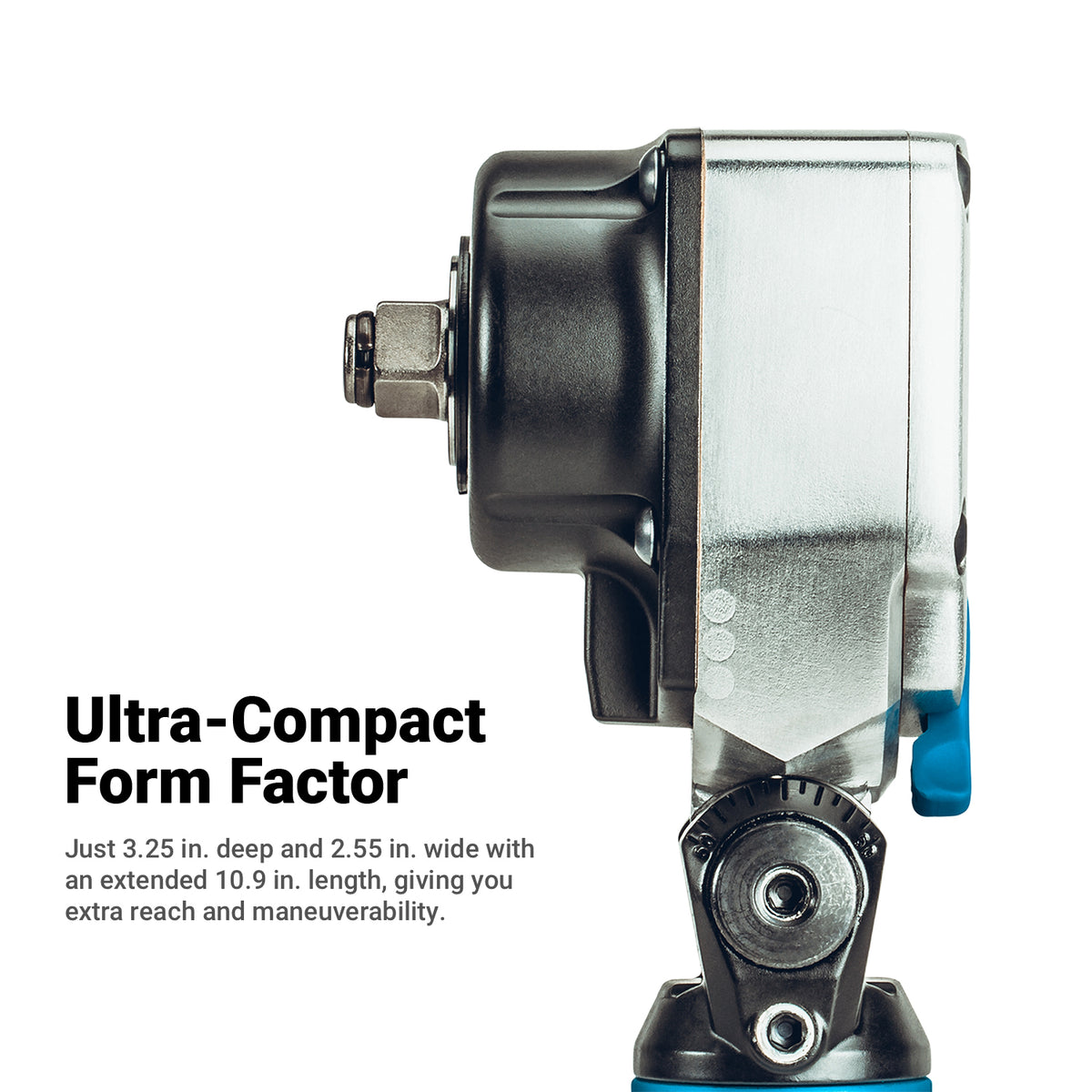 1/2" Drive Flex-Head Angle Impact Wrench
