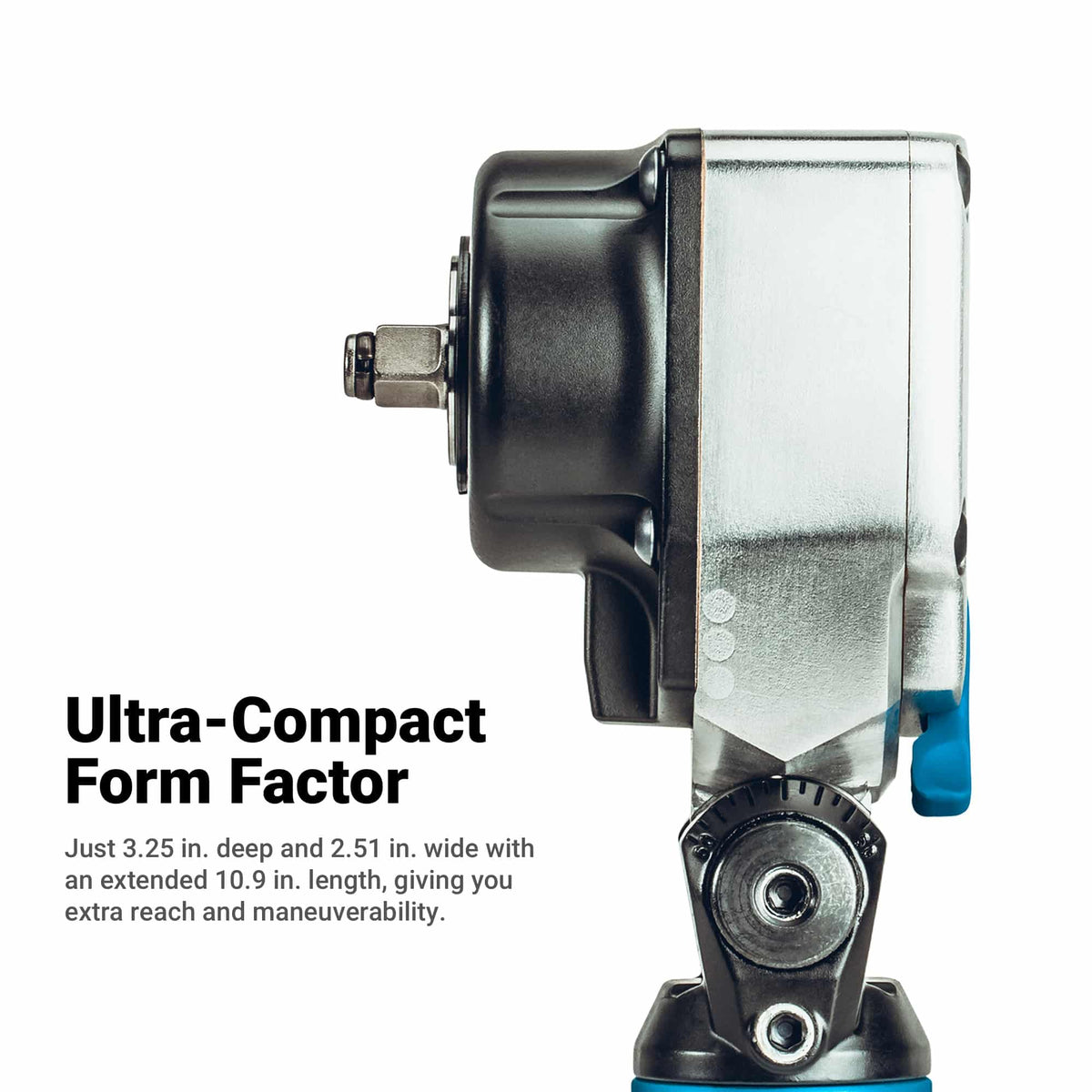 3/8" Drive Flex-Head Angle Impact Wrench
