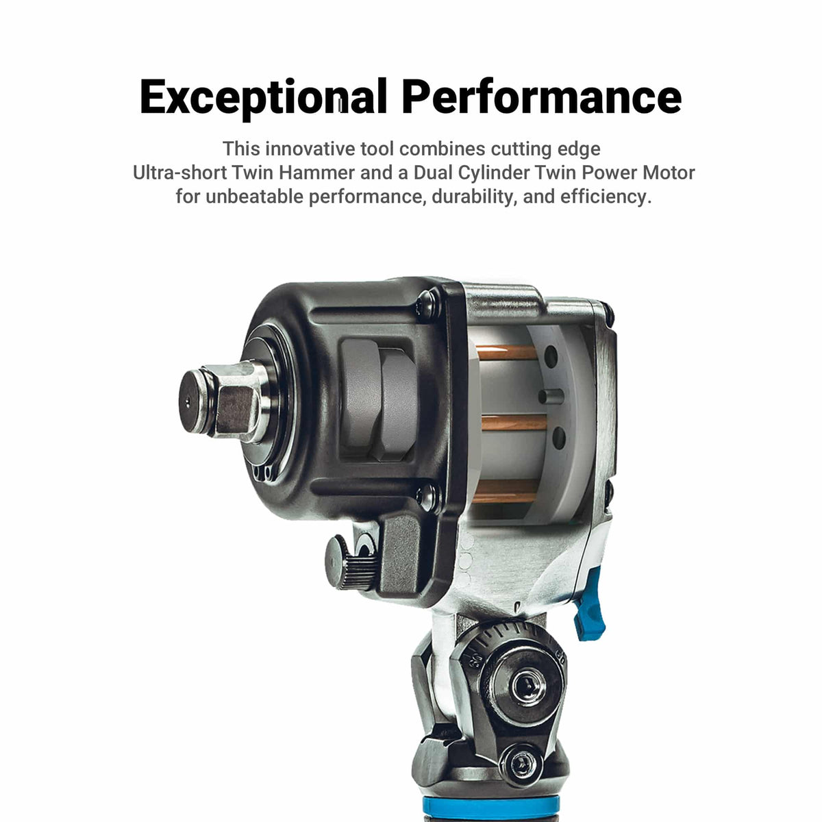 3/4" Drive Flex-Head Angle Impact Wrench