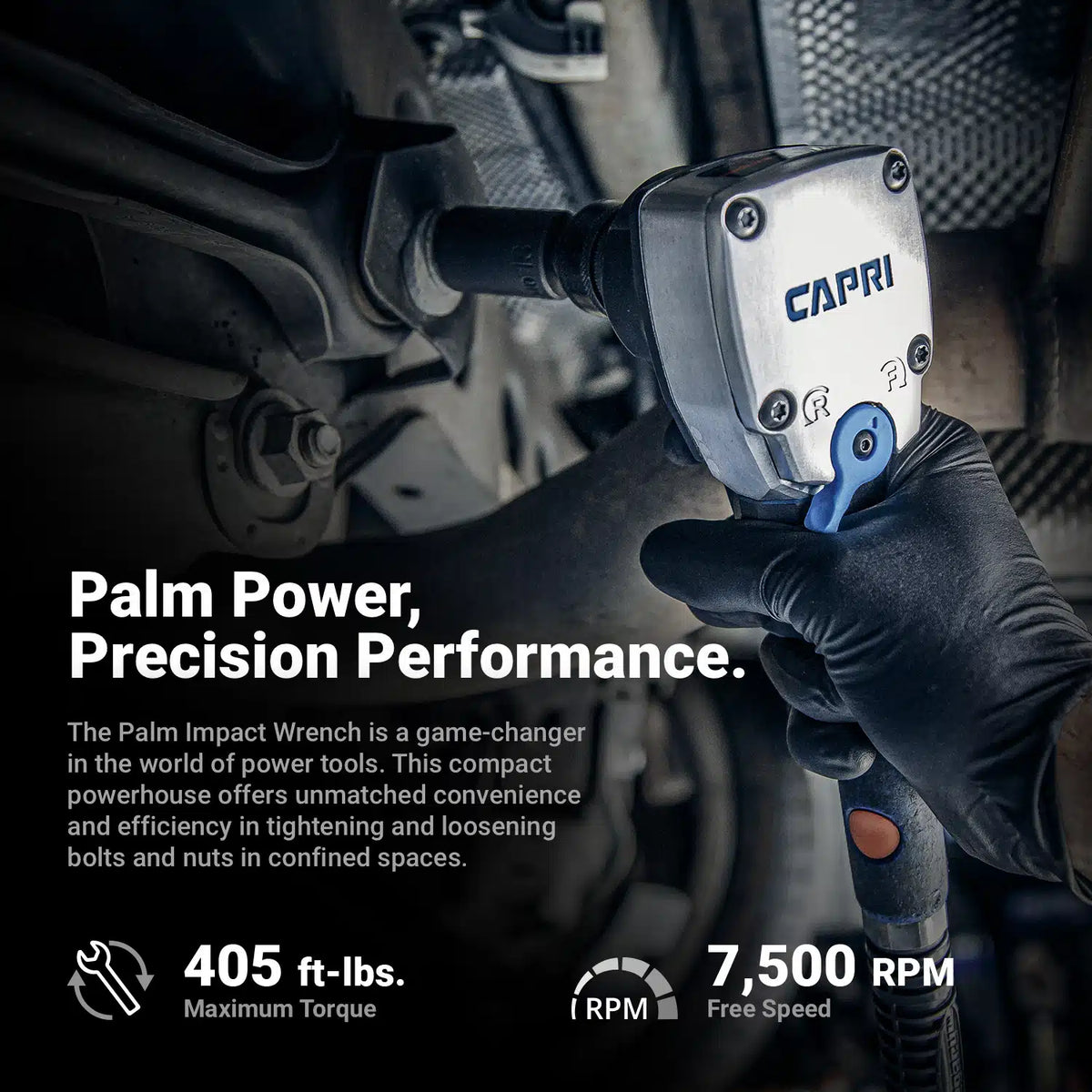1/2" Drive Palm Air Impact Wrench