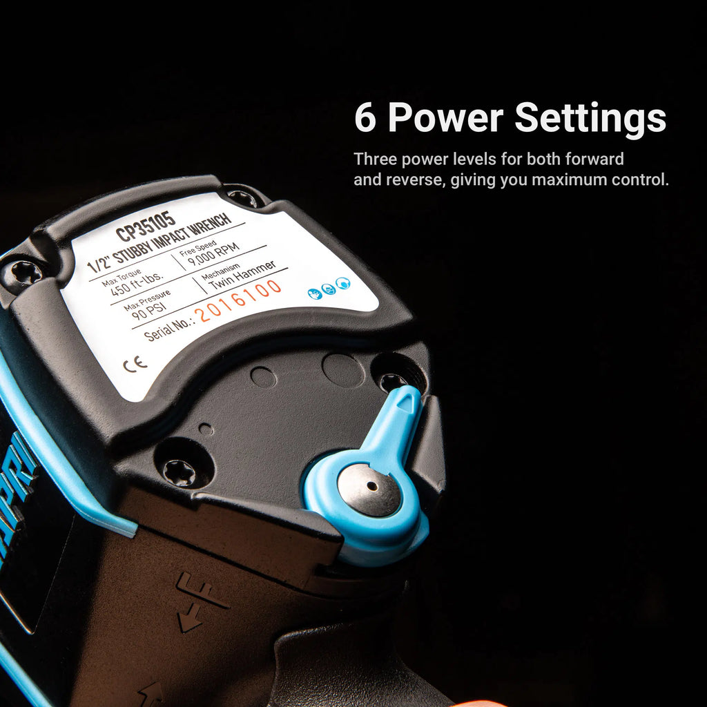 1/2" Drive Stubby Impact Wrench